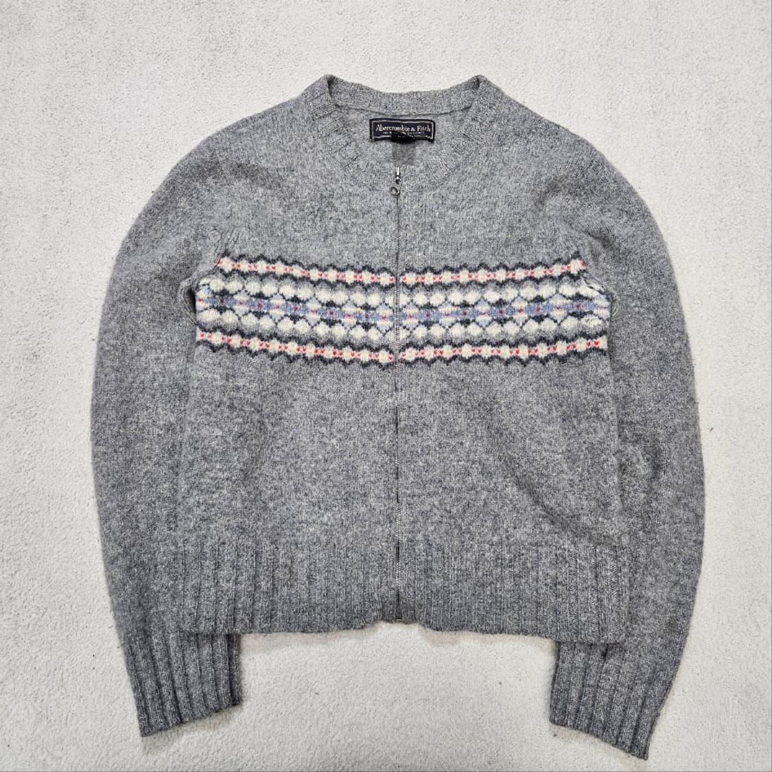 아베크롬비 페어아일 니트 집업 L 상품이미지1