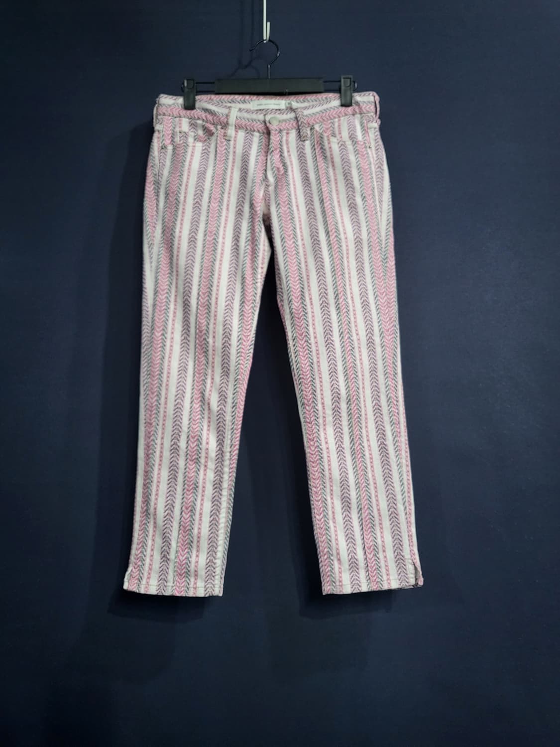 이자벨마랑 에뚜왈 패턴 크롭 스키니진 상품이미지1