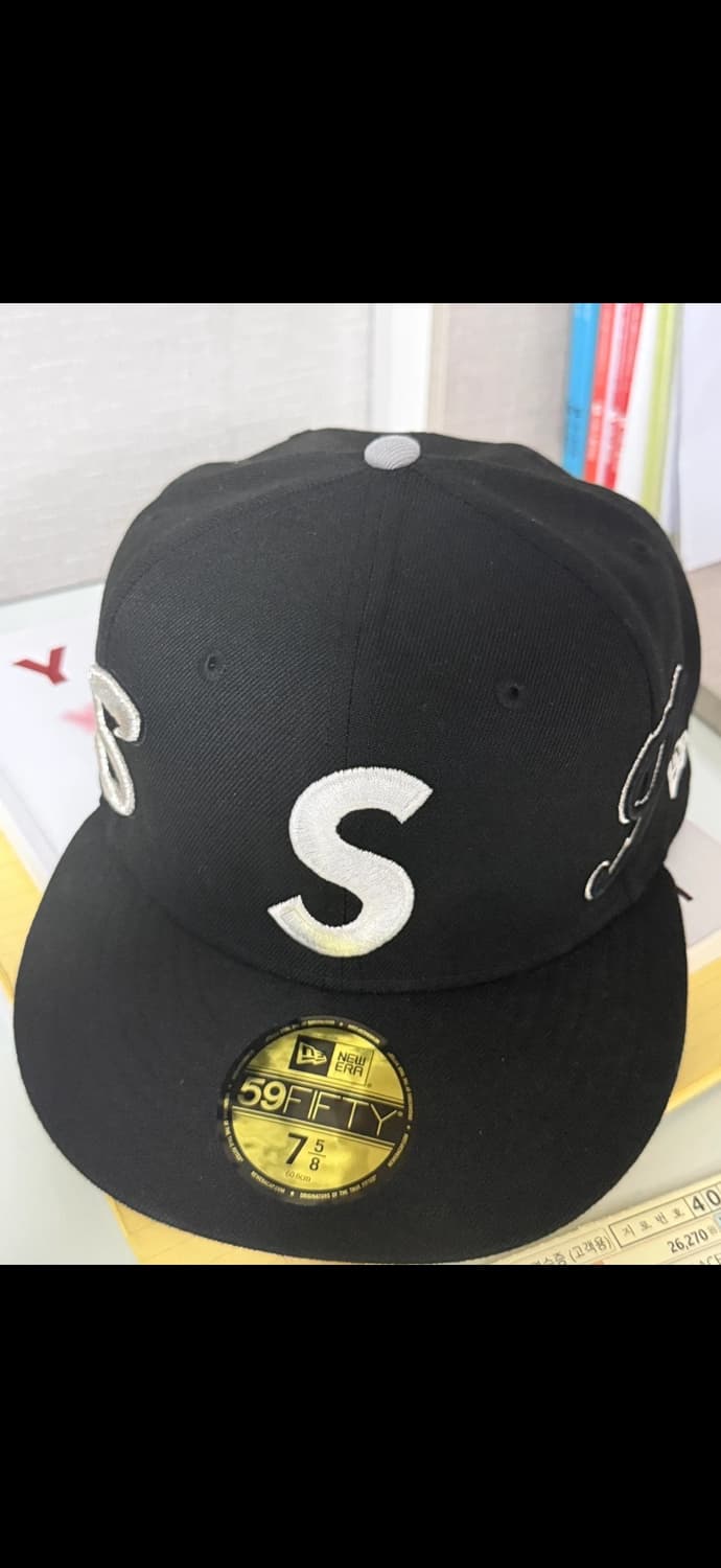 슈프림 멀티 S 로고 뉴에라 블랙 - 25SS 상품이미지1