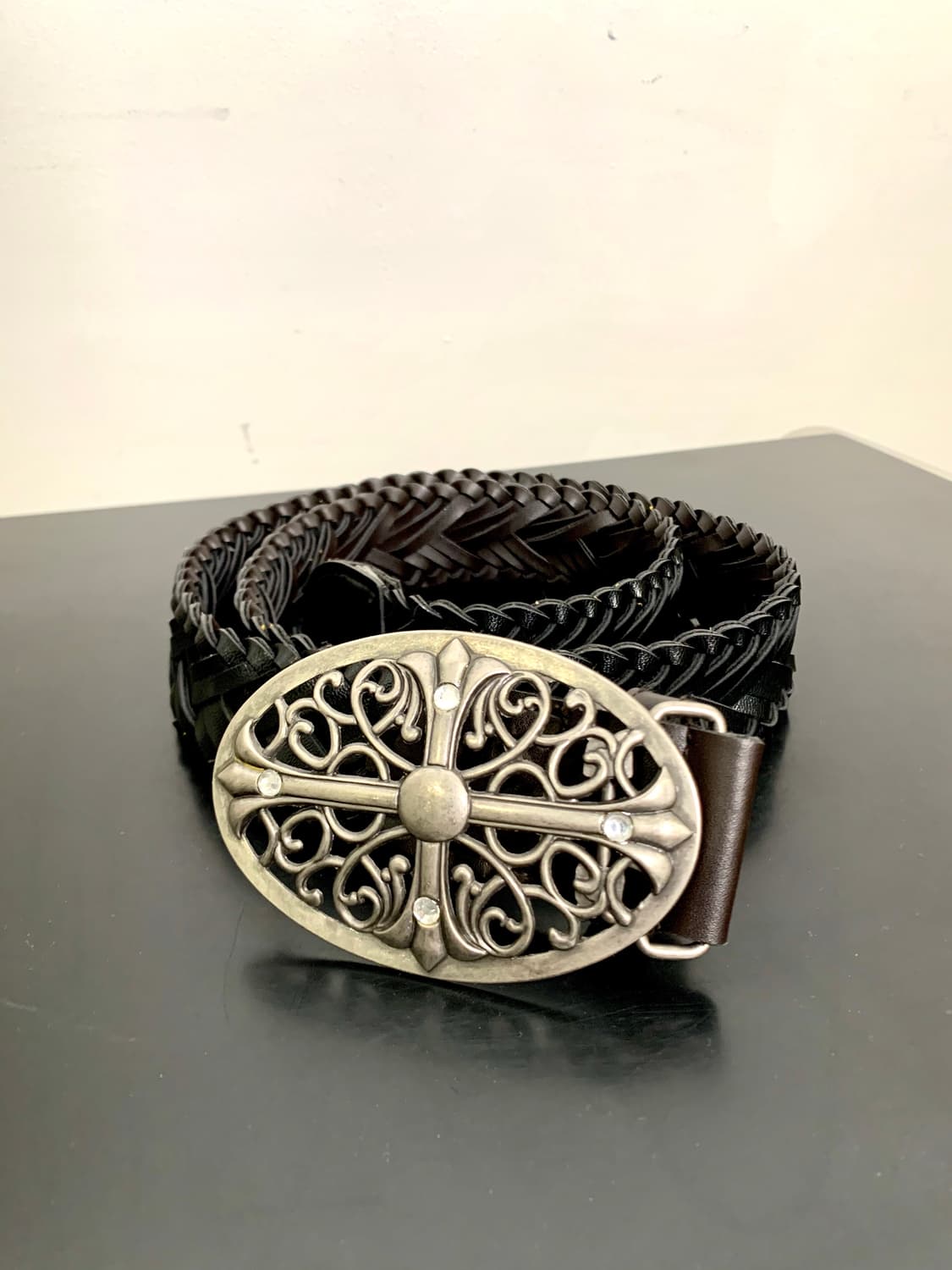 Silver Pendant Belt 상품이미지1