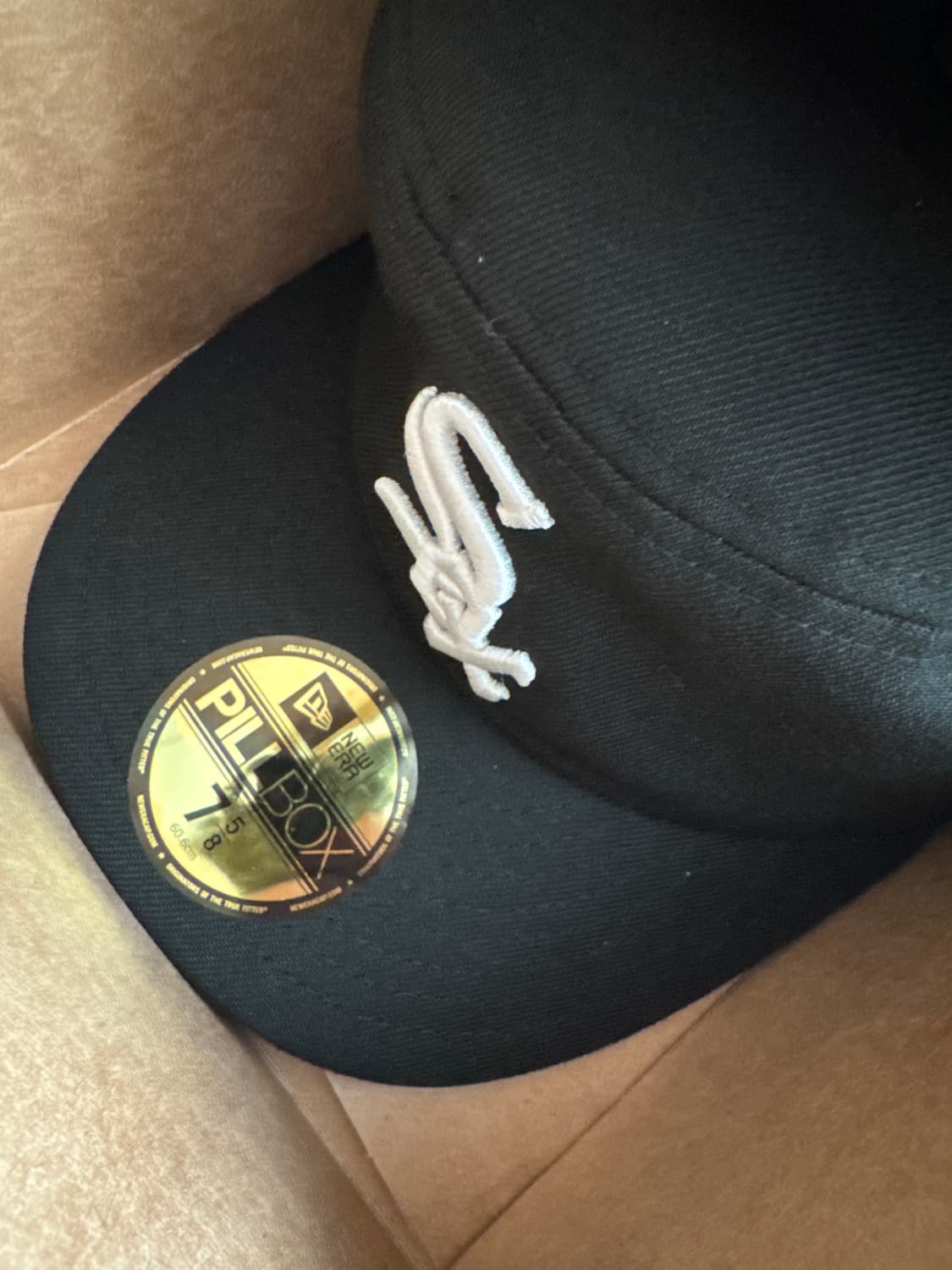 뉴에라 필박스 시카고화이트삭스 758 (60.6cm) 블랙 상품이미지3