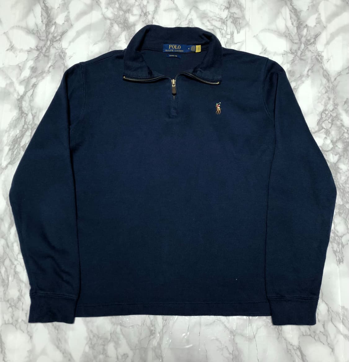 폴로 랄프로렌 반집업 니트 거의새거 여성용 상품이미지1