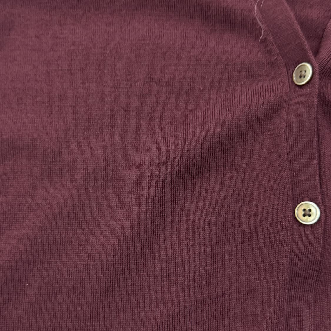 유니클로 자주색 가디건 상품이미지7