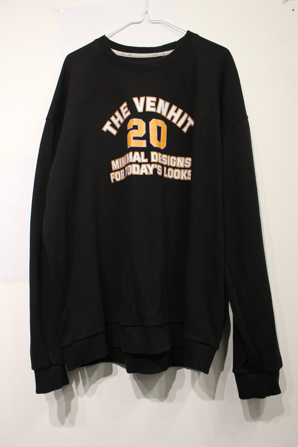 259. THE VENHIT 20 맨투맨 (블랙) 상품이미지1