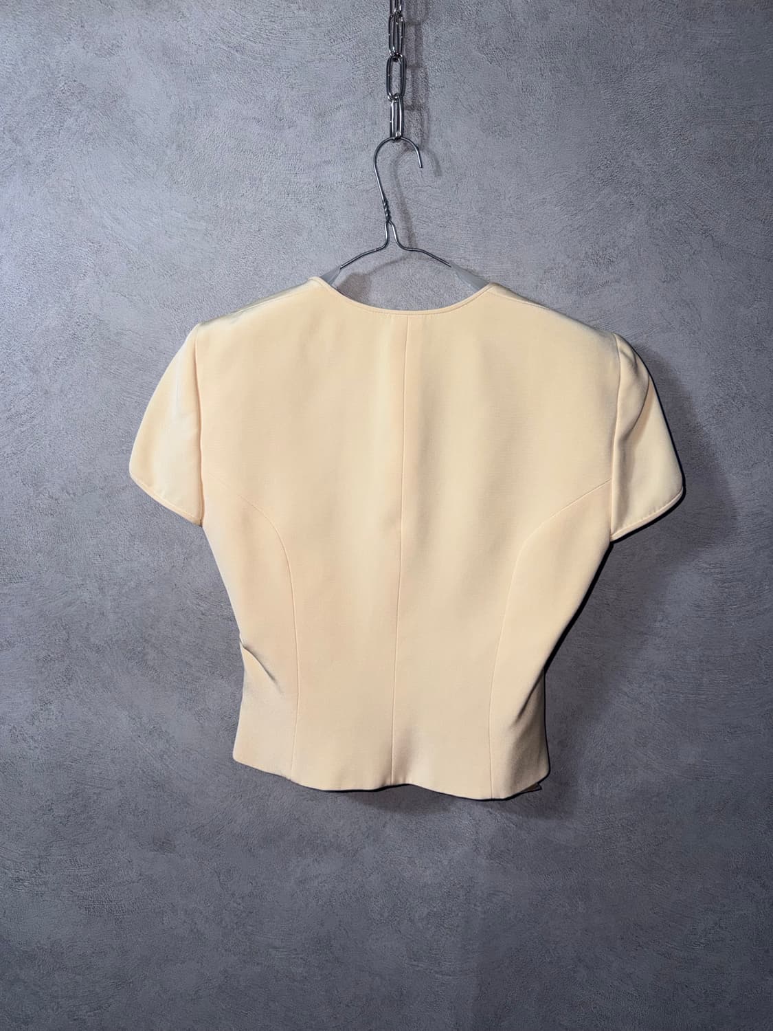 GIORGIO ARMANI Silk Double Button Top 상품이미지3