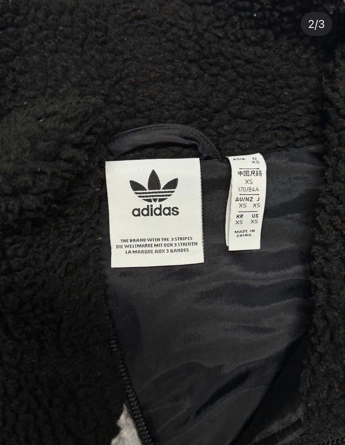 아디 올드스쿨 불꽃 후리스 XS 상품이미지2