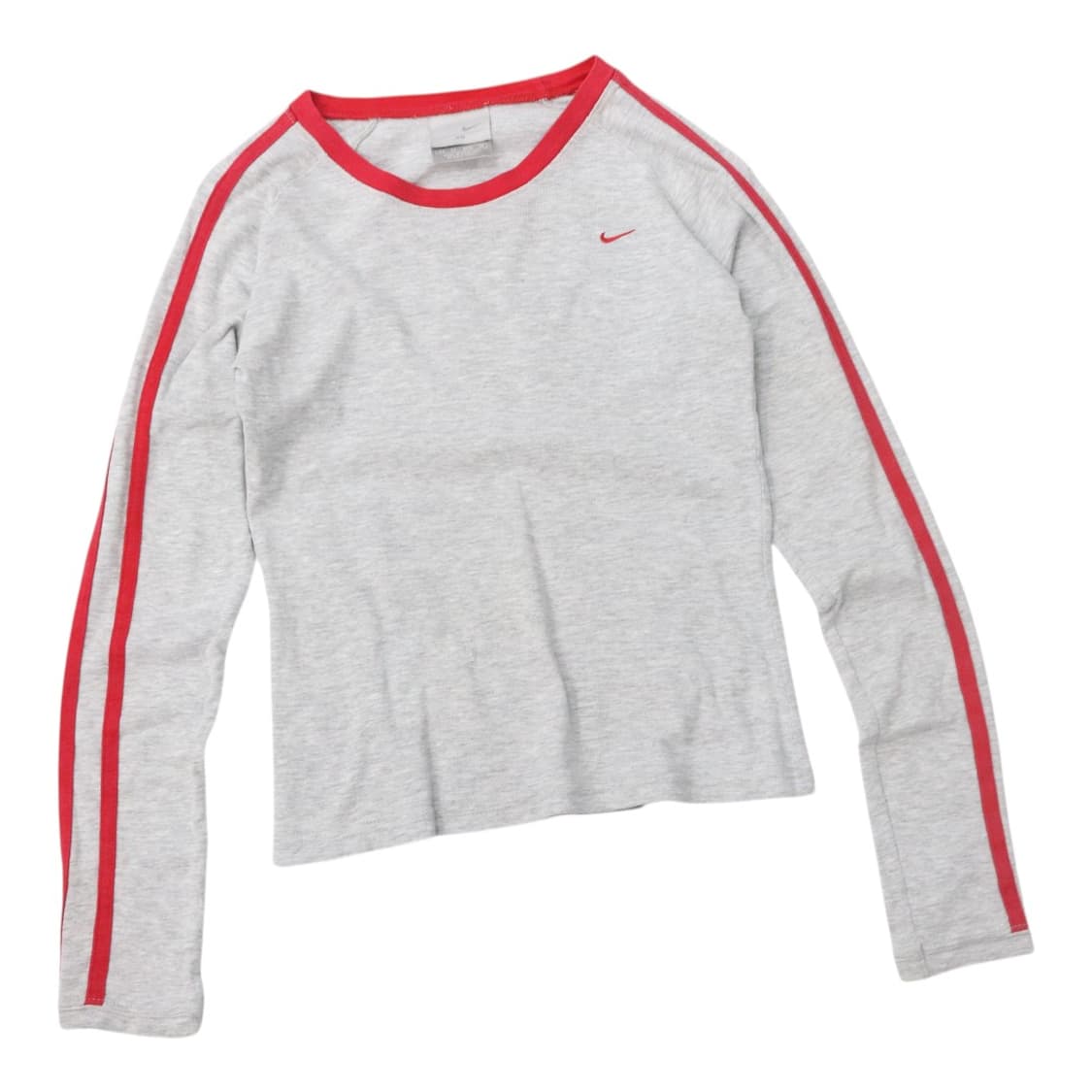 Nike 나이키 빈티지 레드 라인 넘버링 롱슬리브 티셔츠 (XS) 상품이미지1