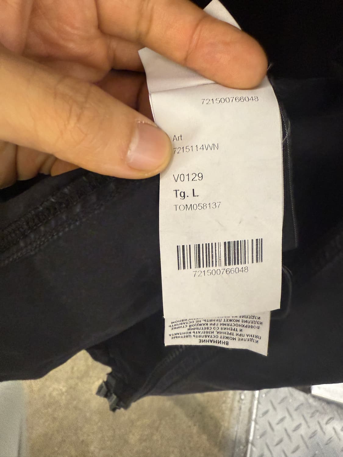 스톤아일랜드 정품 가먼트다잉 블랙 오버셔츠 자켓 L 상품이미지6