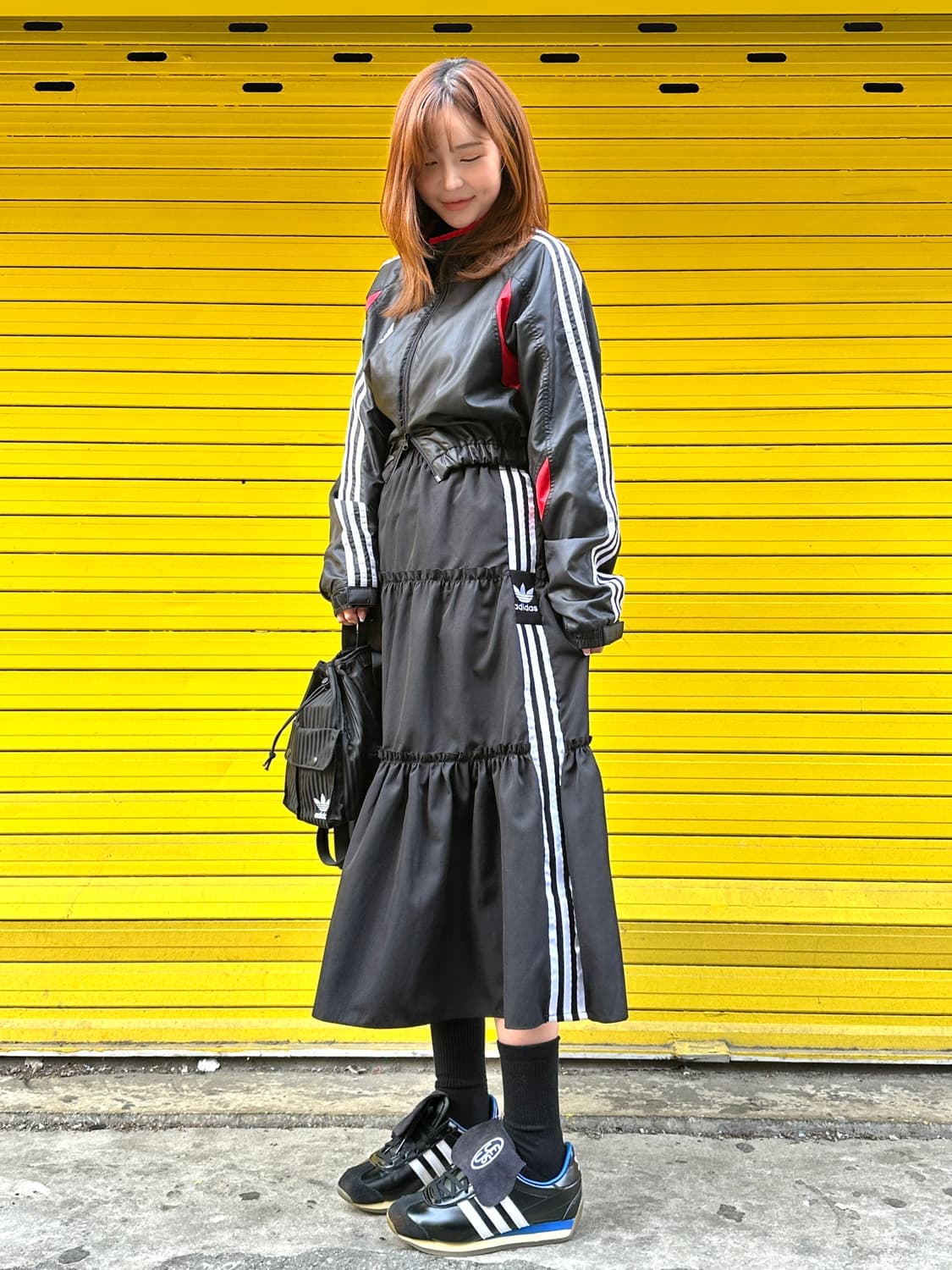 커스텀 캉캉 플레어 스커트 블랙 상품이미지4