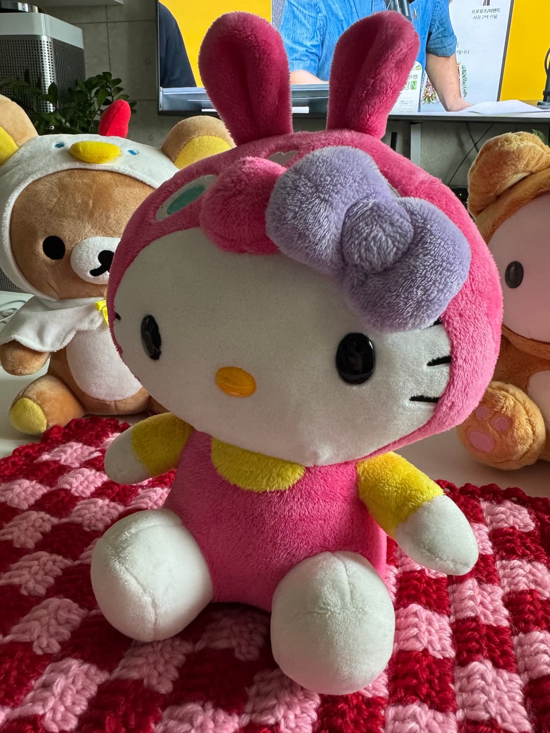 빈티지 헬로키티x로디 인형 소장전시인형 중형 상품이미지1