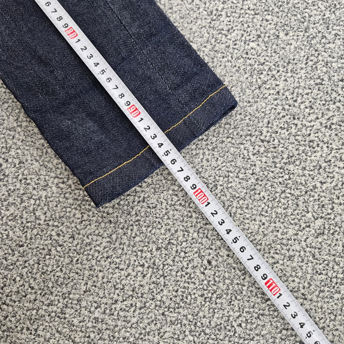 [74] 유니클로  셀비지 생지 진 청바지 1106JM1 상품이미지10