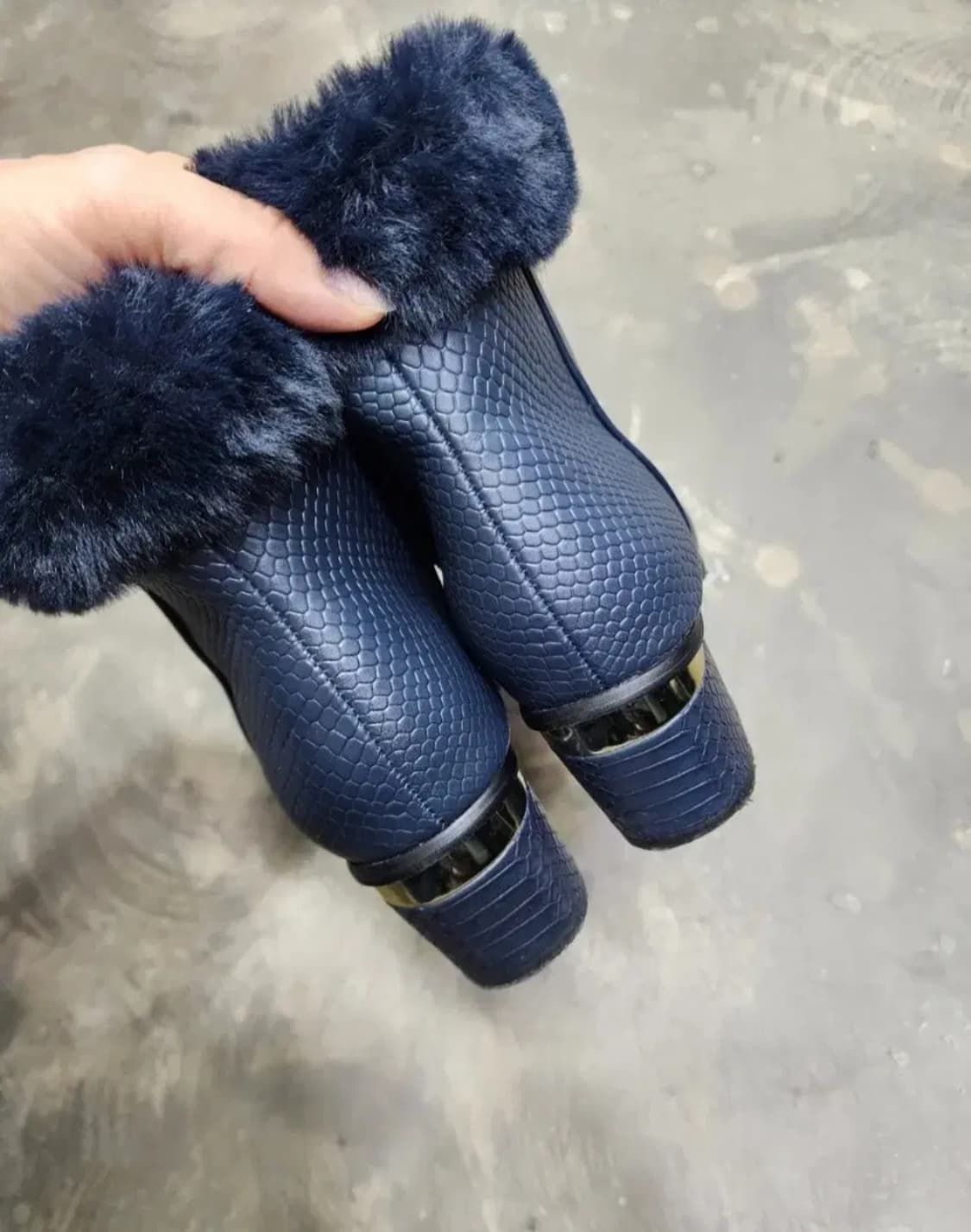 안감퍼 앵클부츠240  상품이미지4