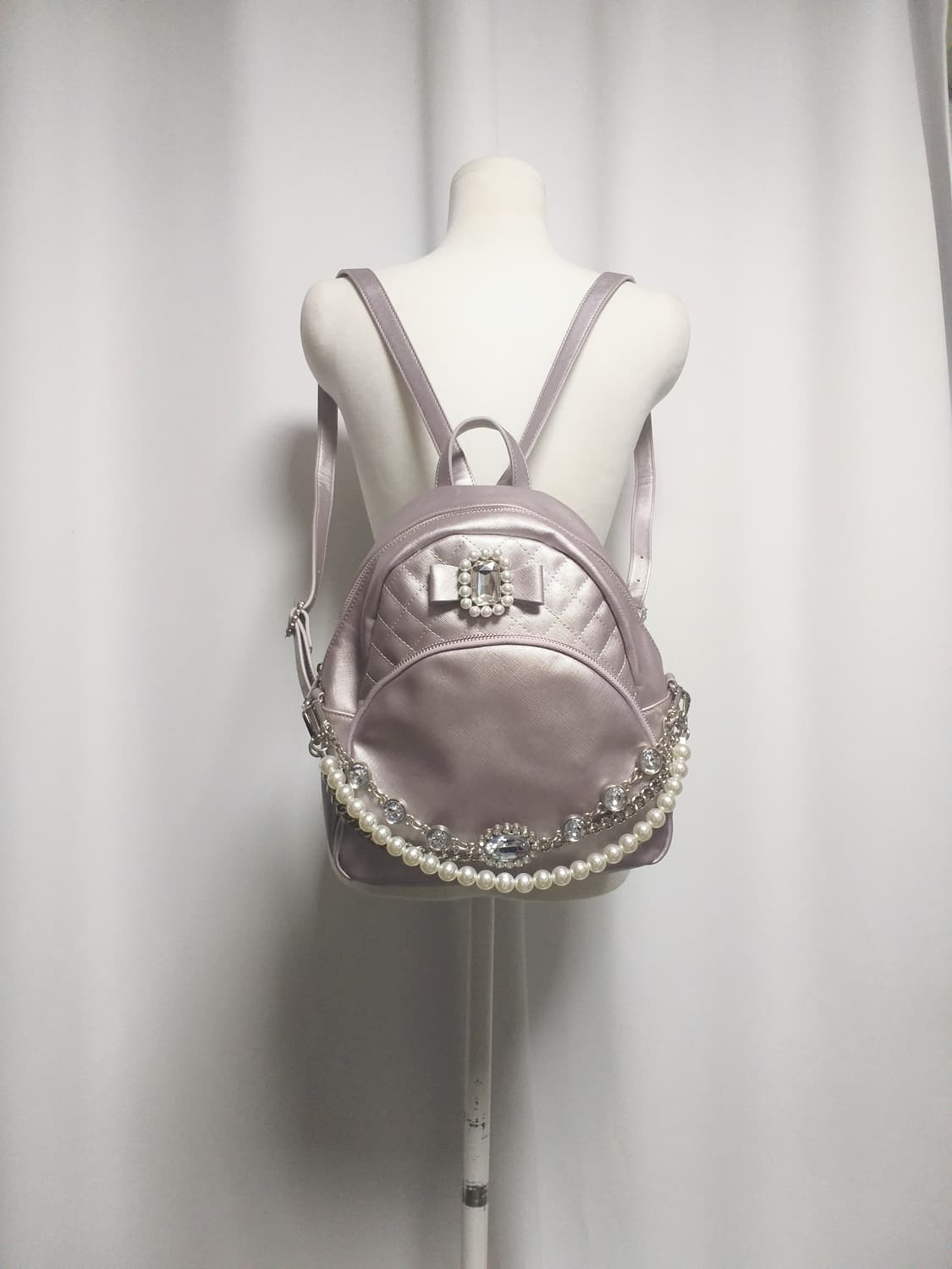 양산형지뢰계백팩가방 스나계달천대장y2k히메로맨틱갸루캐캐체핀터깔로리타일브 상품이미지2