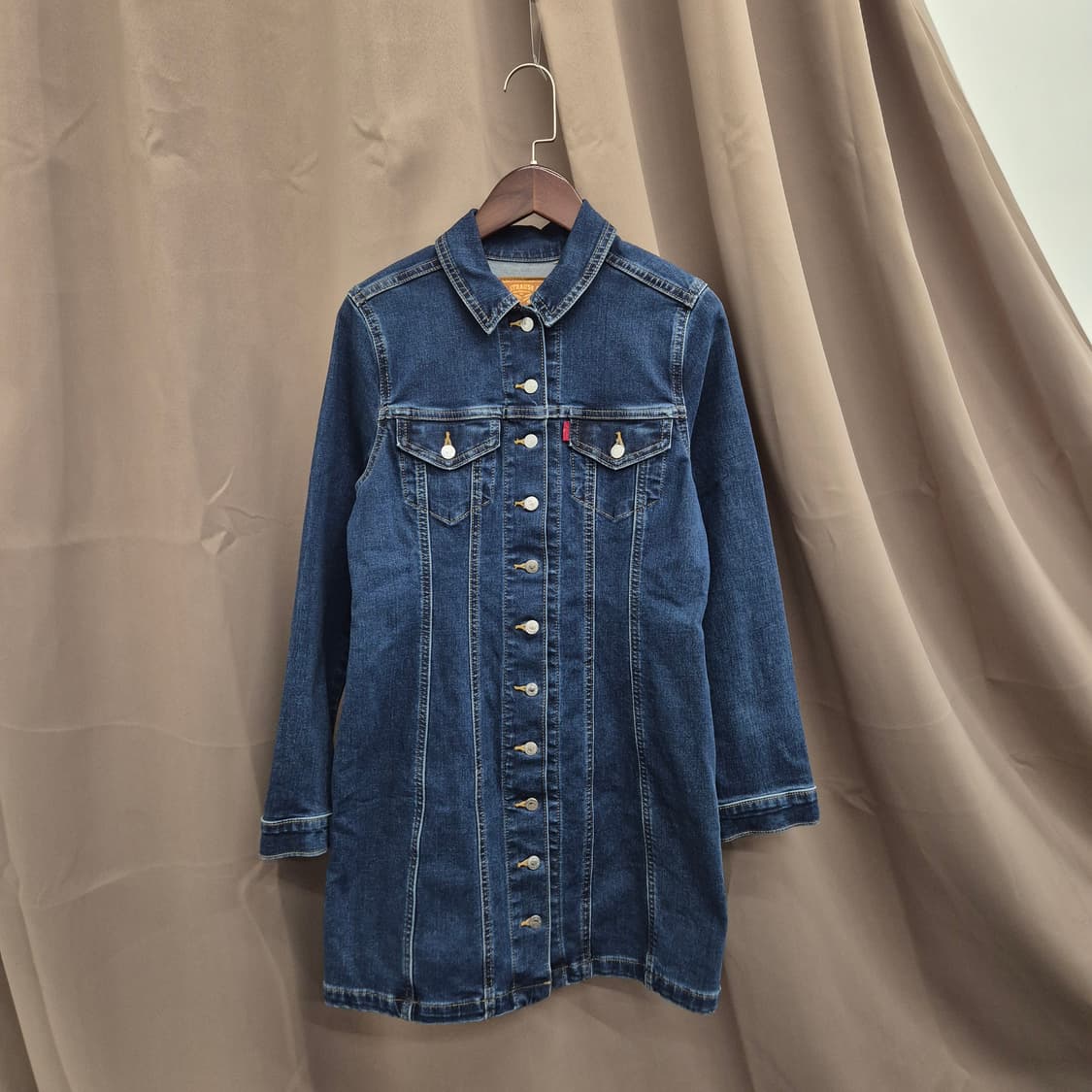 리바이스 엔지니어드진 데님 원피스 2사이즈 상품이미지1