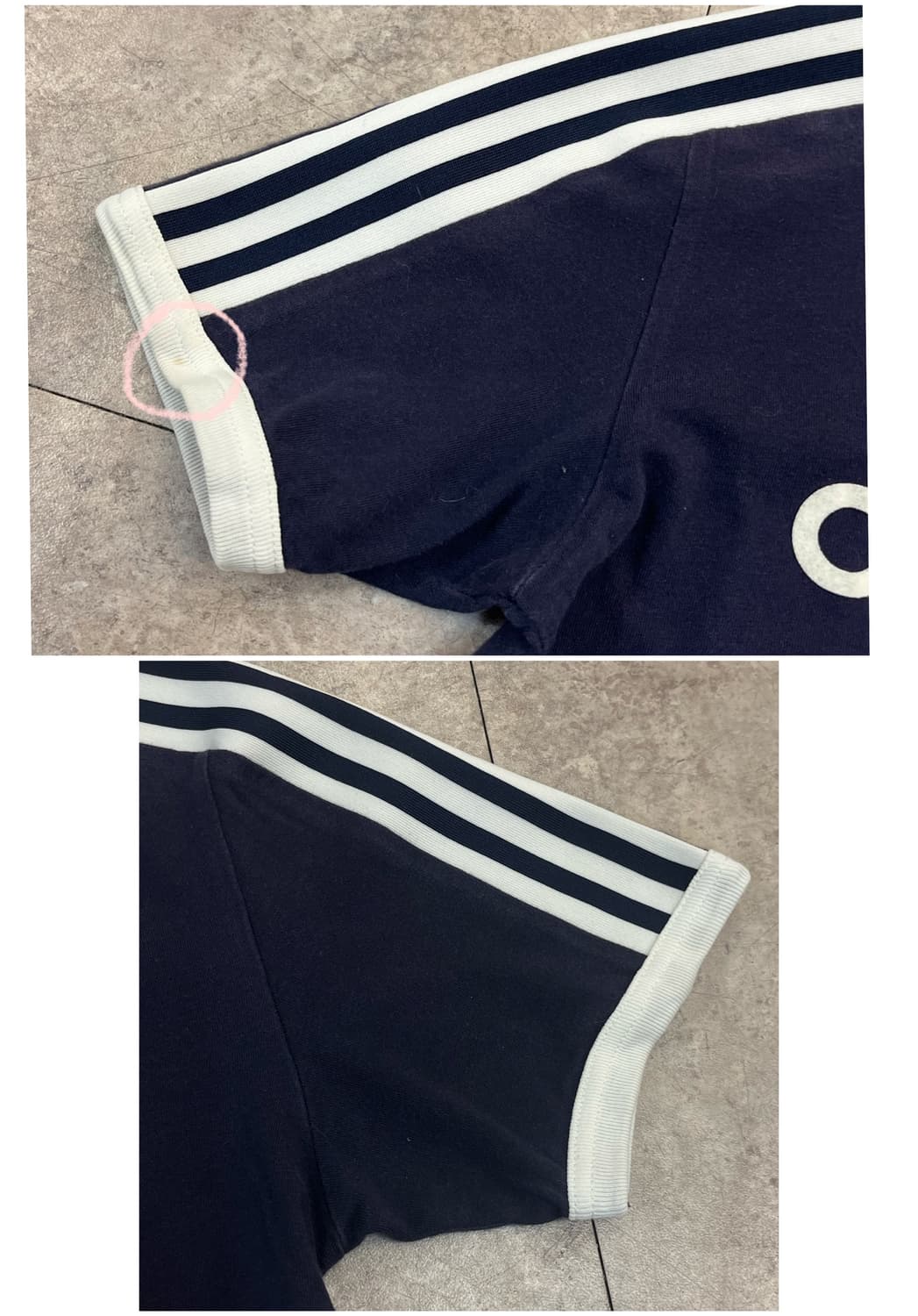 아디다스 반팔티 네이비 95 #csz3853 상품이미지7