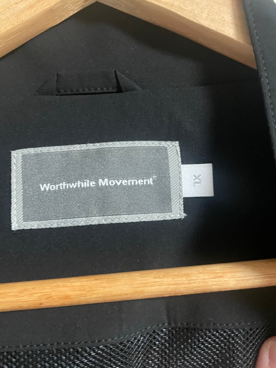 월스와일무브먼트 츠통령 바람막이 xl 상품이미지2