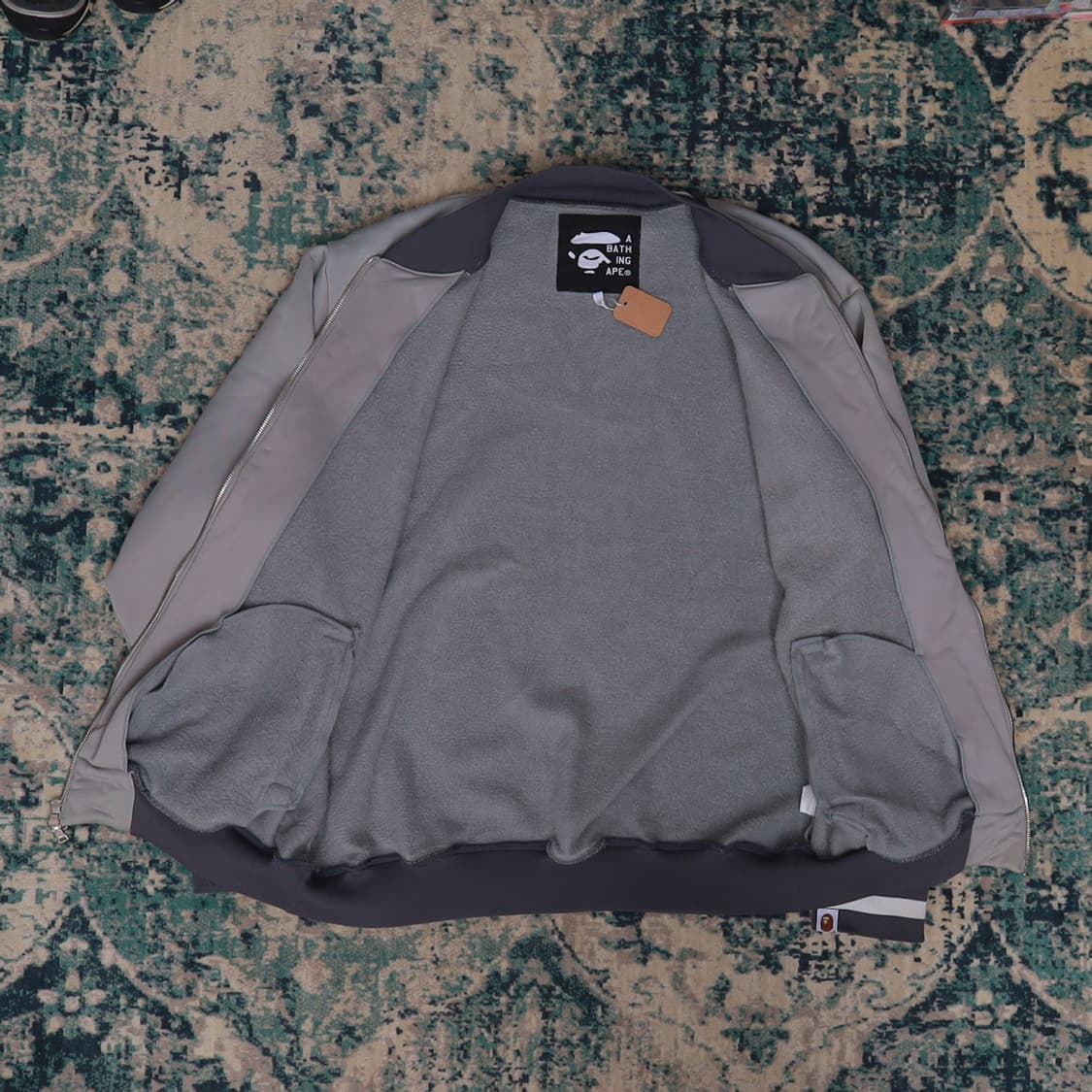 Bape 베이프 00년대 저지 트랙탑 바시티 자켓 L 상품이미지5