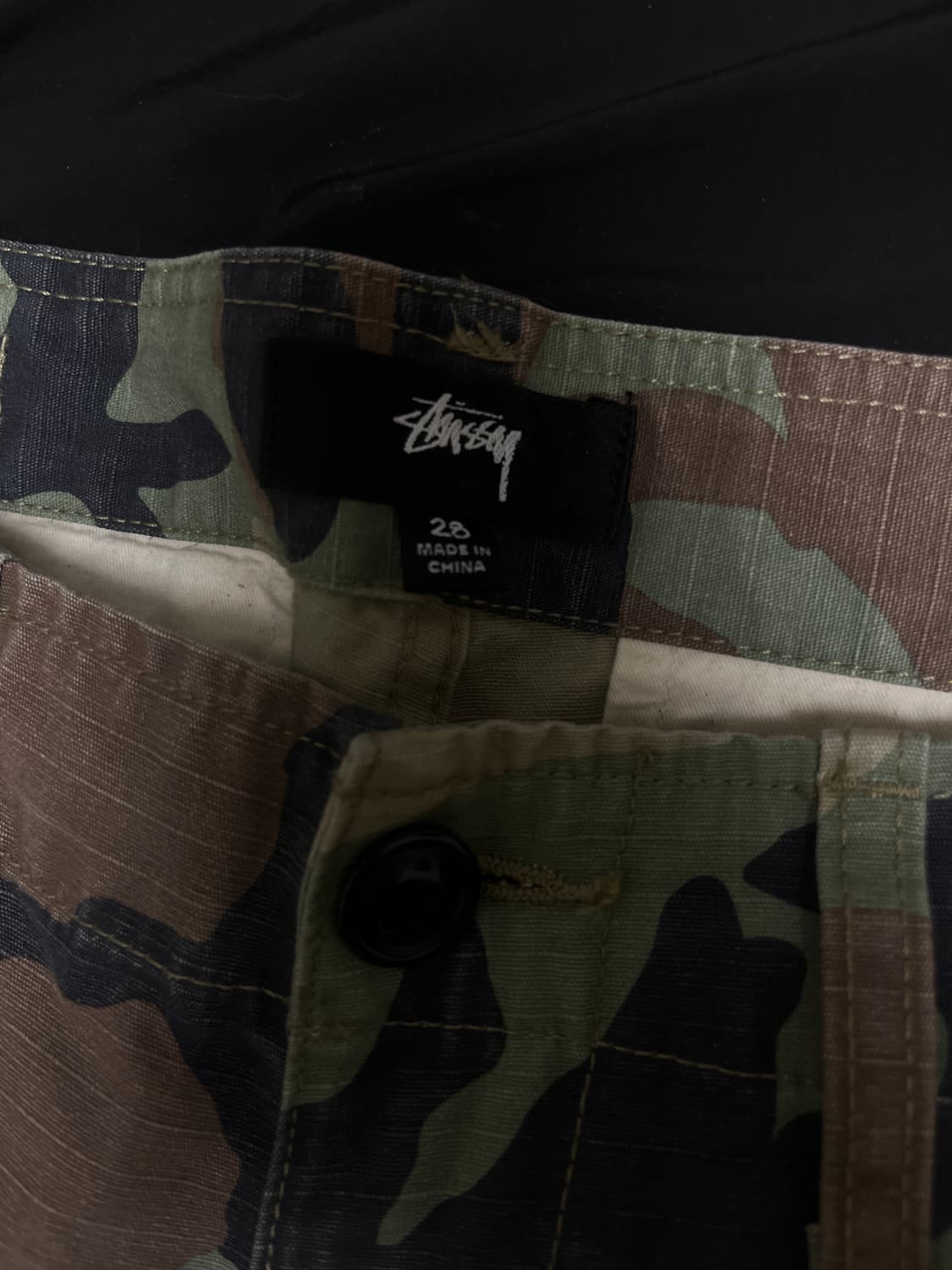 스투시 립스탑 서플러스 카고 팬츠 카모 28 상품이미지3