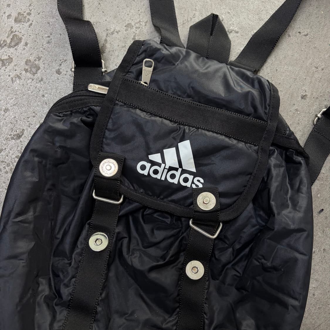 아디다스 빈티지 Y2K 나일론 복조리 백팩[2242] 상품이미지3