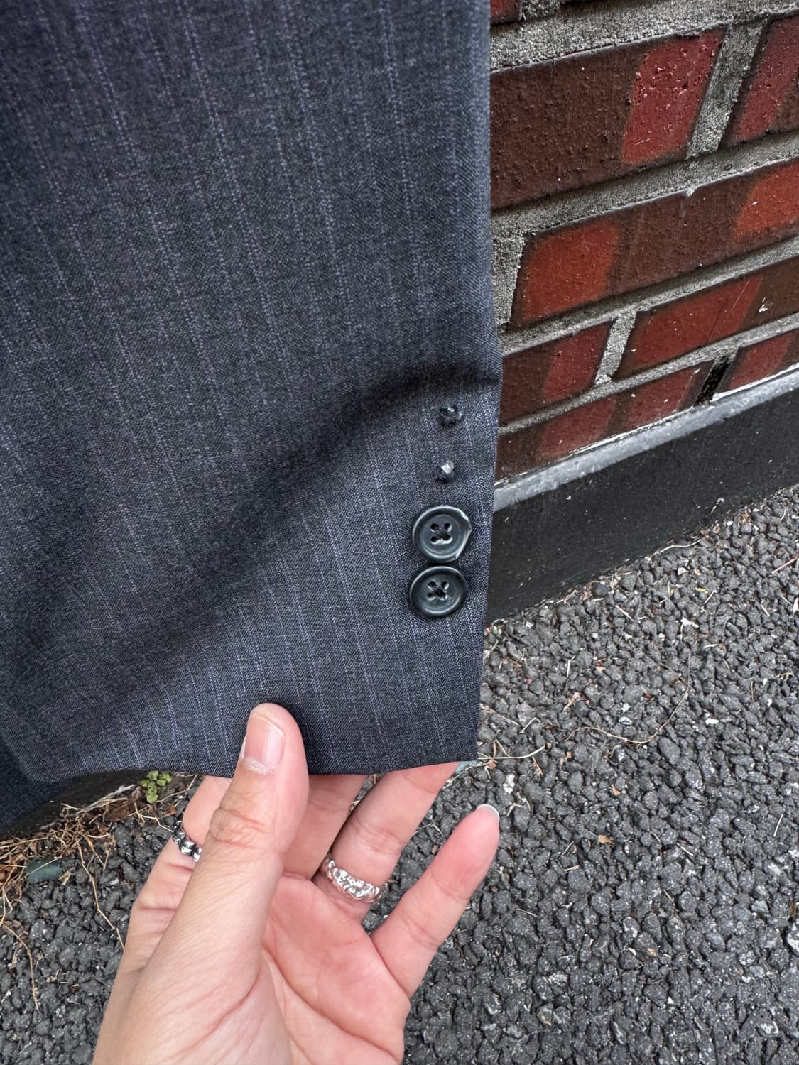 브룩스브라더스 3피스 스트라이프 수트 셋업 상품이미지7