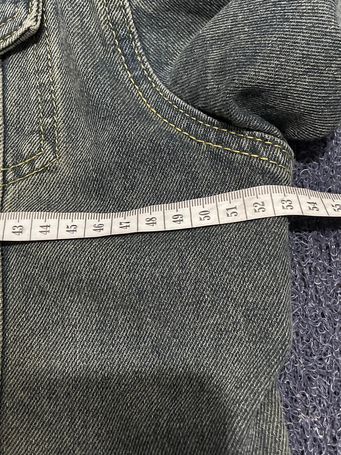 워싱 데님자켓 중청자켓 데이트룩 데일리룩 상품이미지6