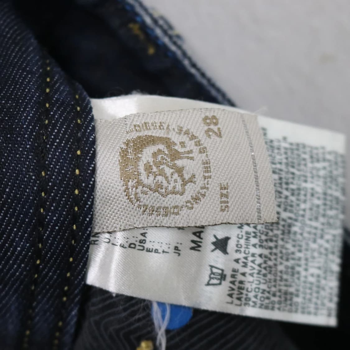 디젤 X 아디다스 데님 팬츠 62510 상품이미지9