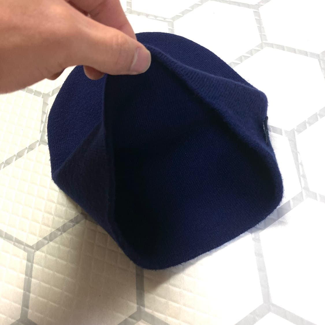 (os) 90s 슈프림 베이직 비니 네이비 made in usa 상품이미지4