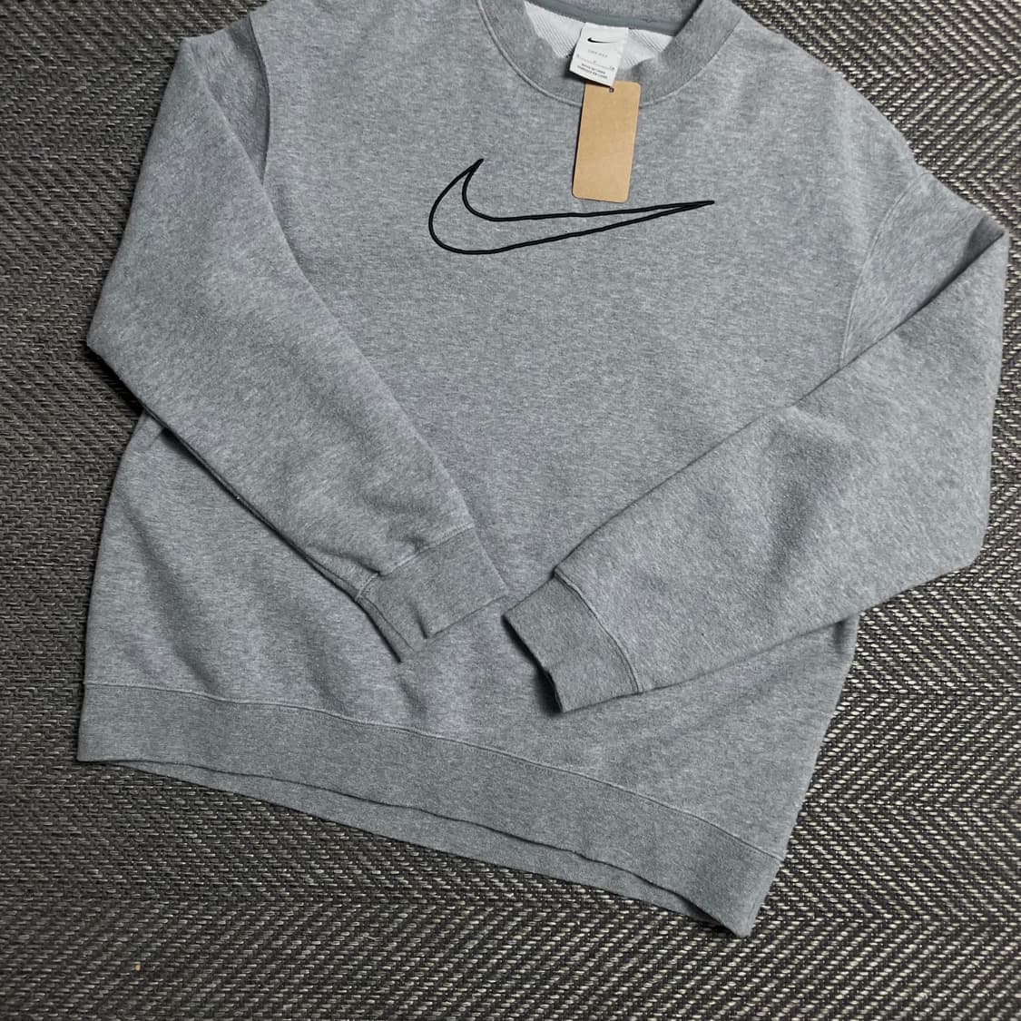 나이키 빅스우시 로고 그레이 스웻 맨투맨o 5198 상품이미지2