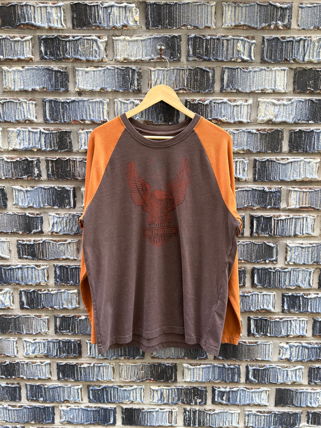 할리데이비슨 10부 래글런 롱슬리브 상품이미지1
