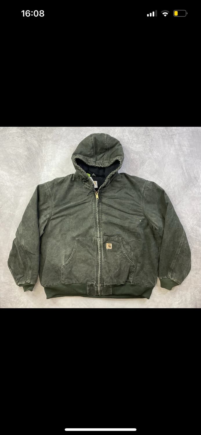 칼하트 j130 모스그린 상품이미지1