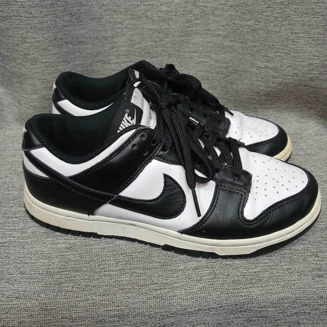 나이키 덩크로우 검흰 운동화 상품이미지3