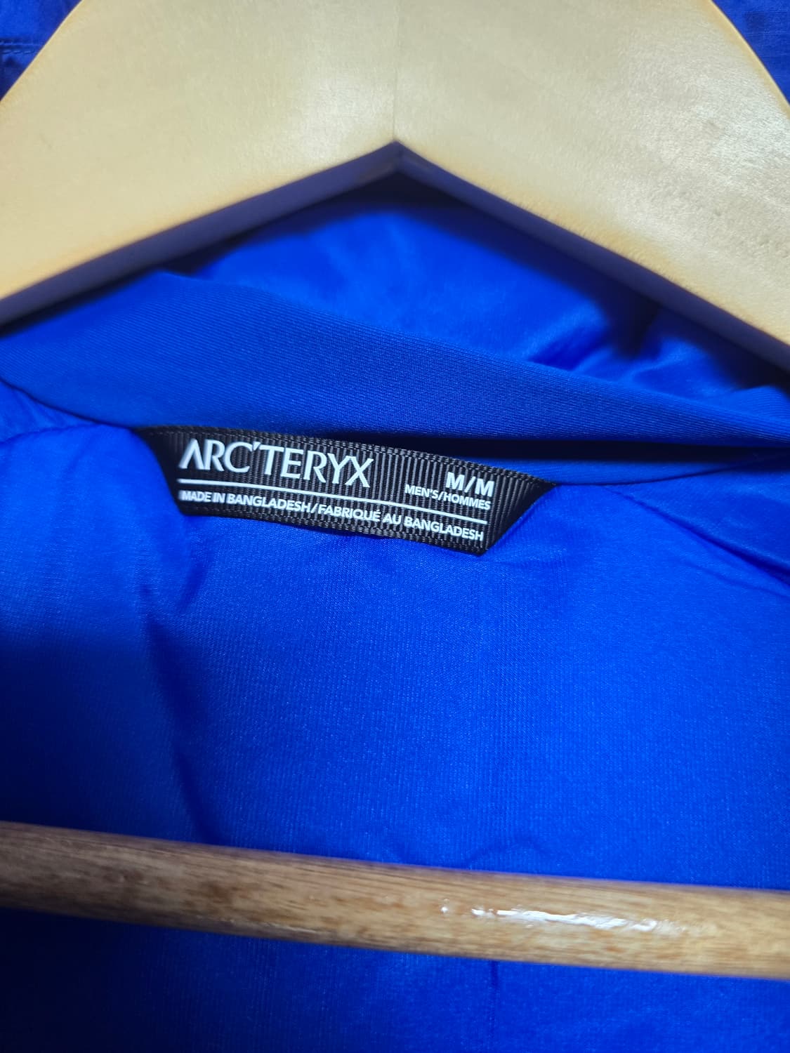 아크테릭스 25fw 아톰sv 후디 블루 M 상품이미지2