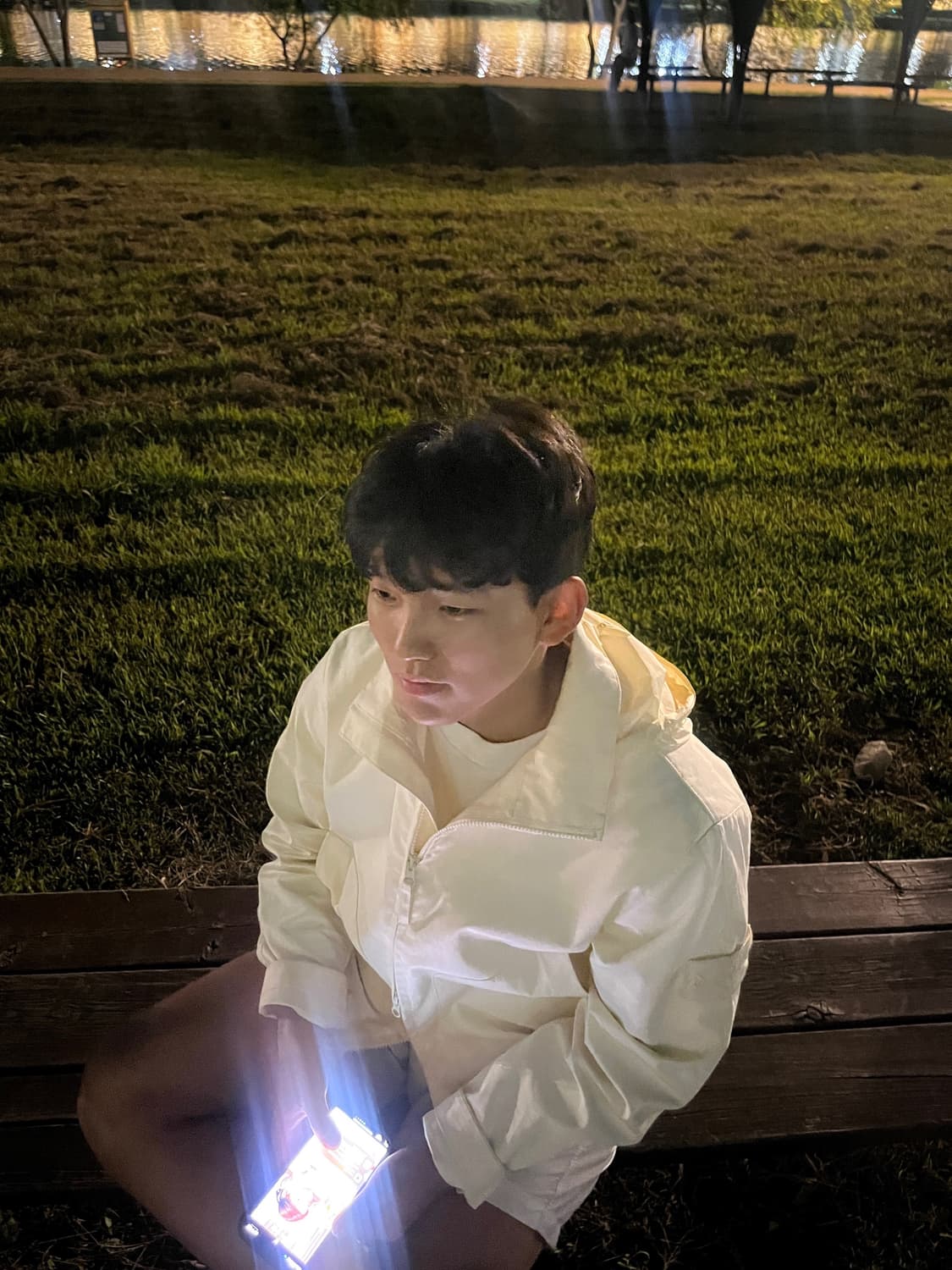 스톤아일랜드 쉐도우프로젝트 고스트피스 맥 수피마 2L 자켓 오프화이트 상품이미지3