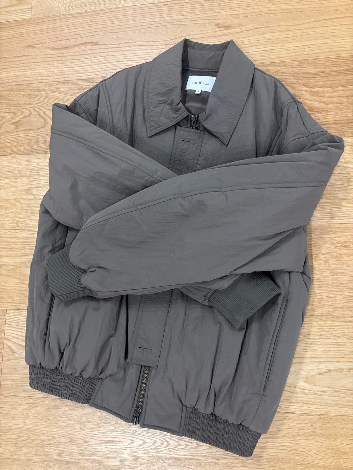 아트이프액츠 ma1 브라운 라지사이즈 상품이미지4