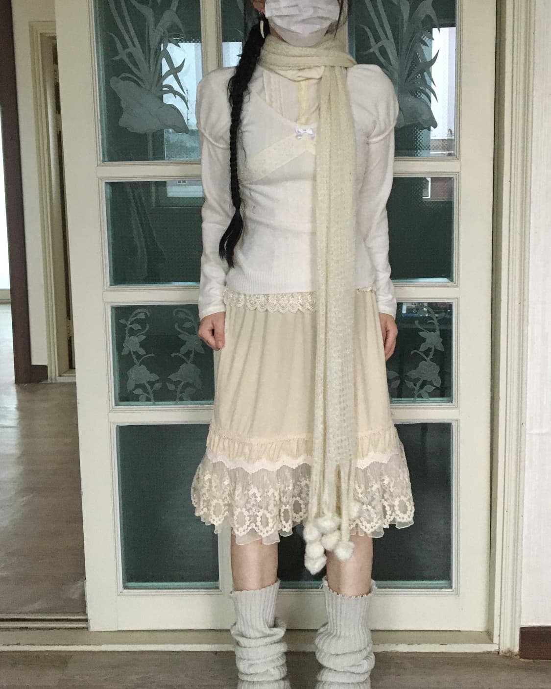 pompom knit muffler 상품이미지7