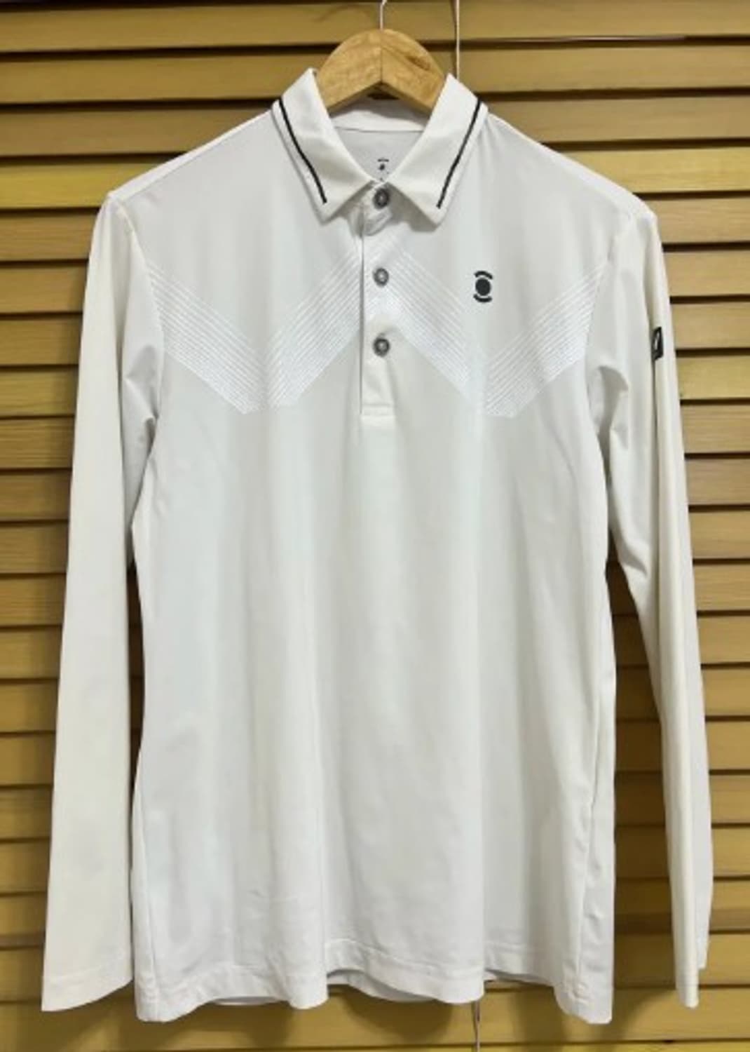 와이드앵글 남성 아이보리 기능성카라긴팔티셔츠 95 상품이미지2