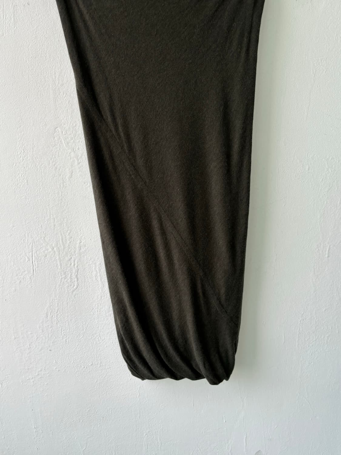 릭오웬스 00s 드레이프 스커트 카키 브라운  상품이미지2