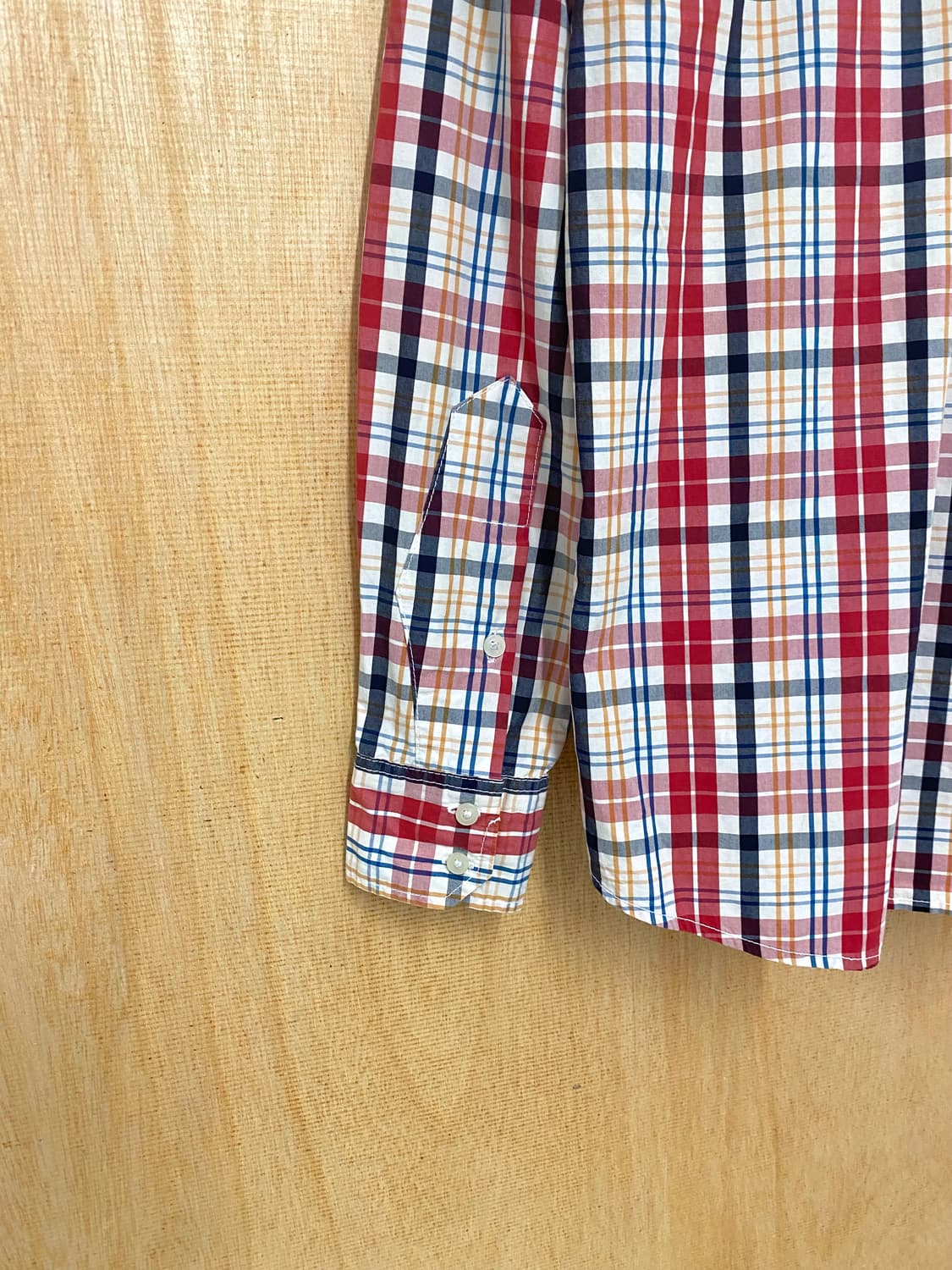 LEE madras check western shirts 마드라스 웨스턴 상품이미지7