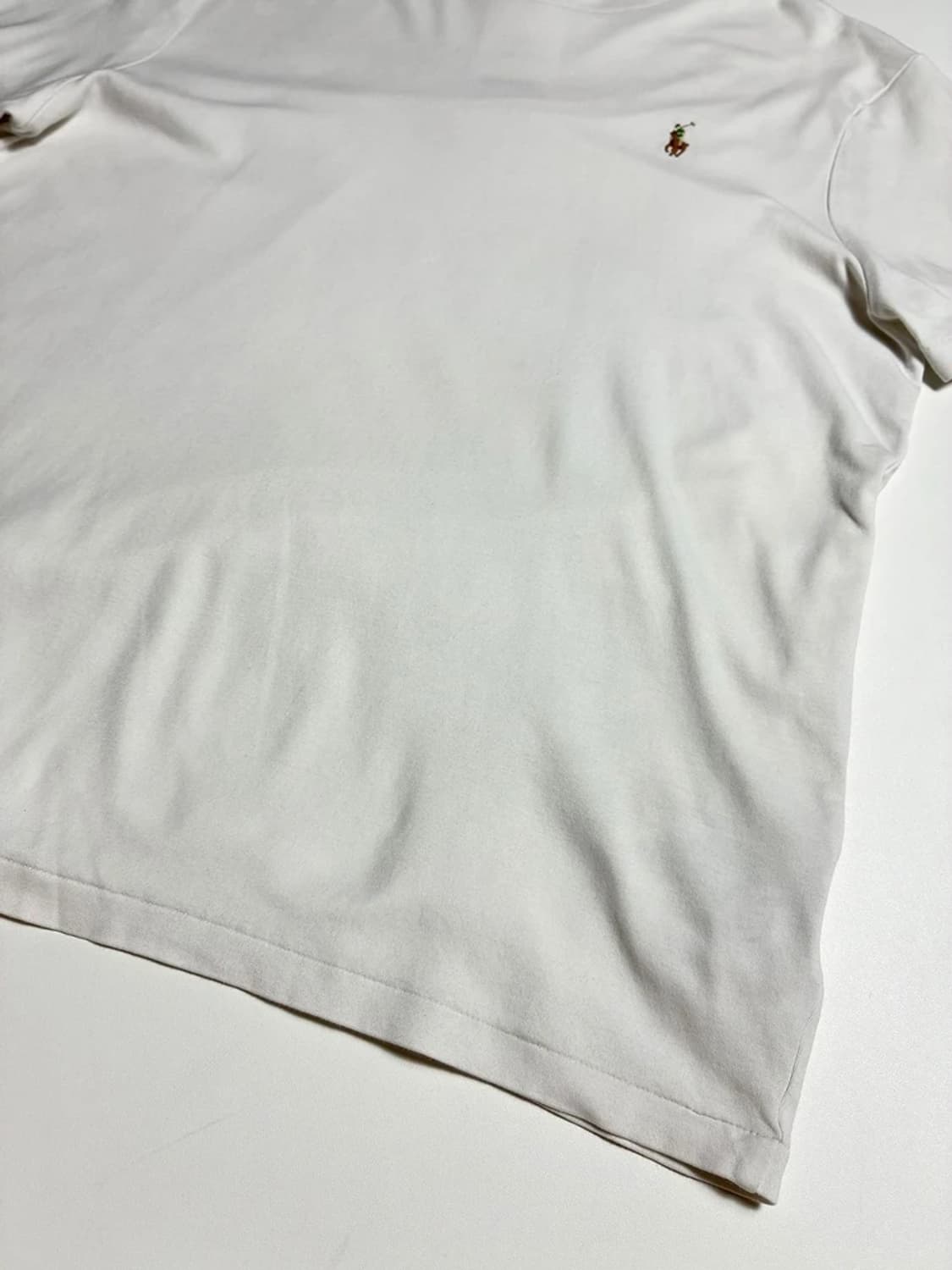 폴로 랄프로렌 신형 큐알 포니 자수 반팔 티셔츠 R1389 상품이미지3
