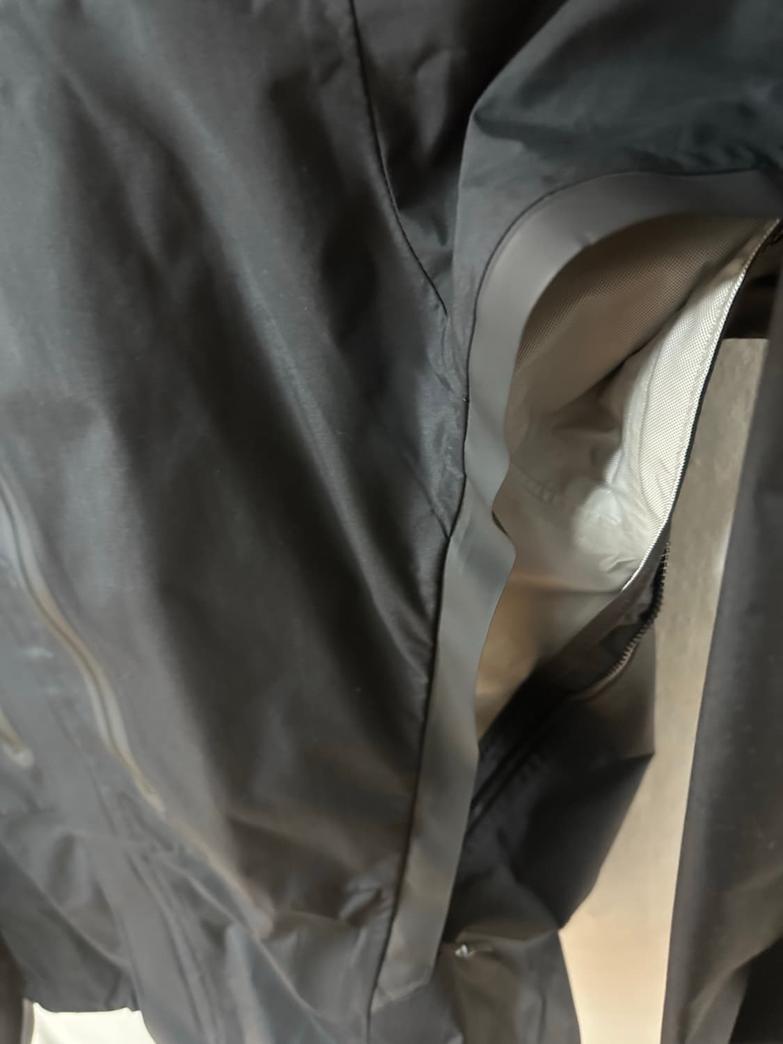 앤드원더 2.5 하이커레인 자켓 블랙 L 상품이미지4