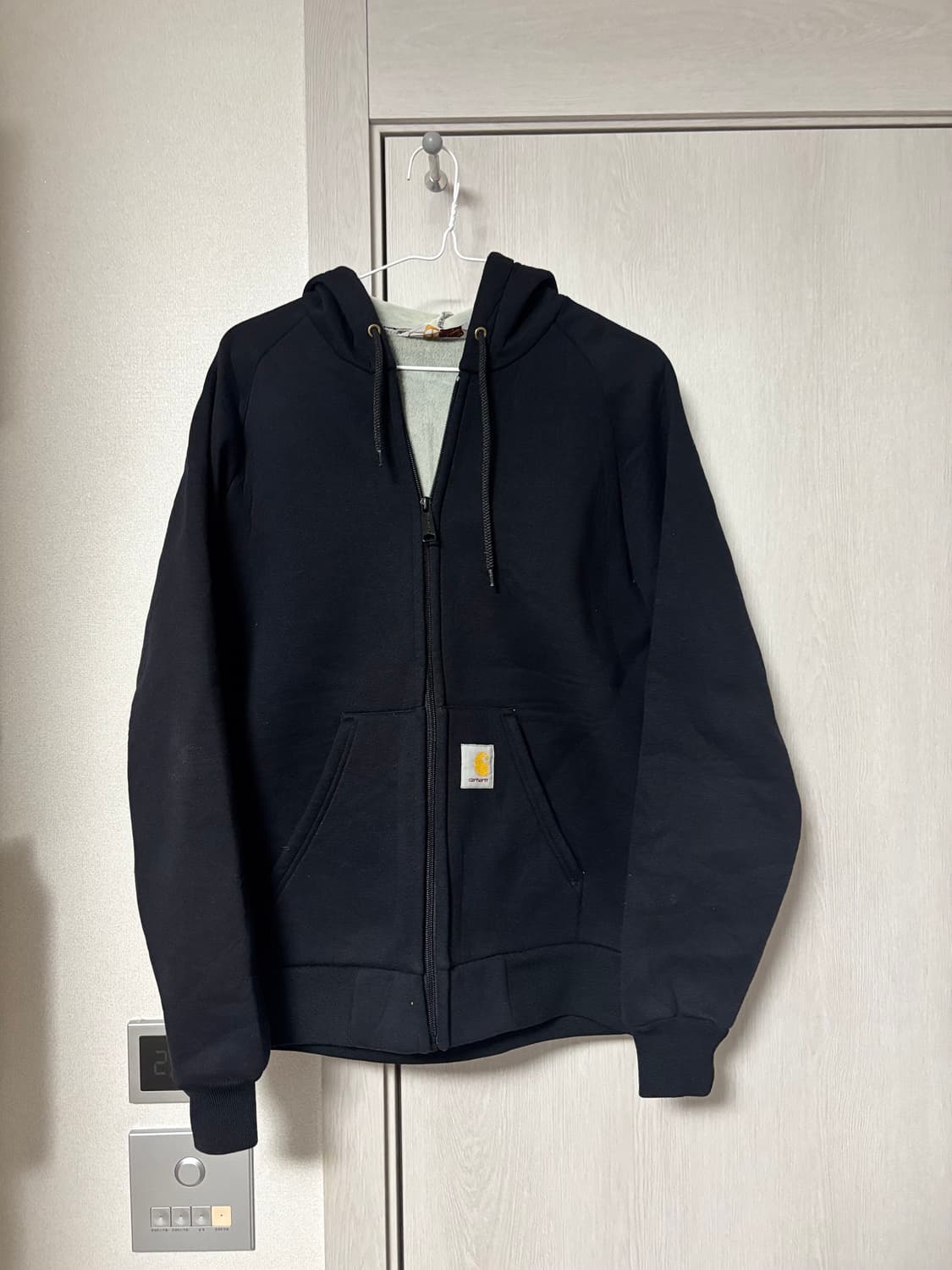 칼하트 WIP 후드 스크립트 자켓 해외S 상품이미지1