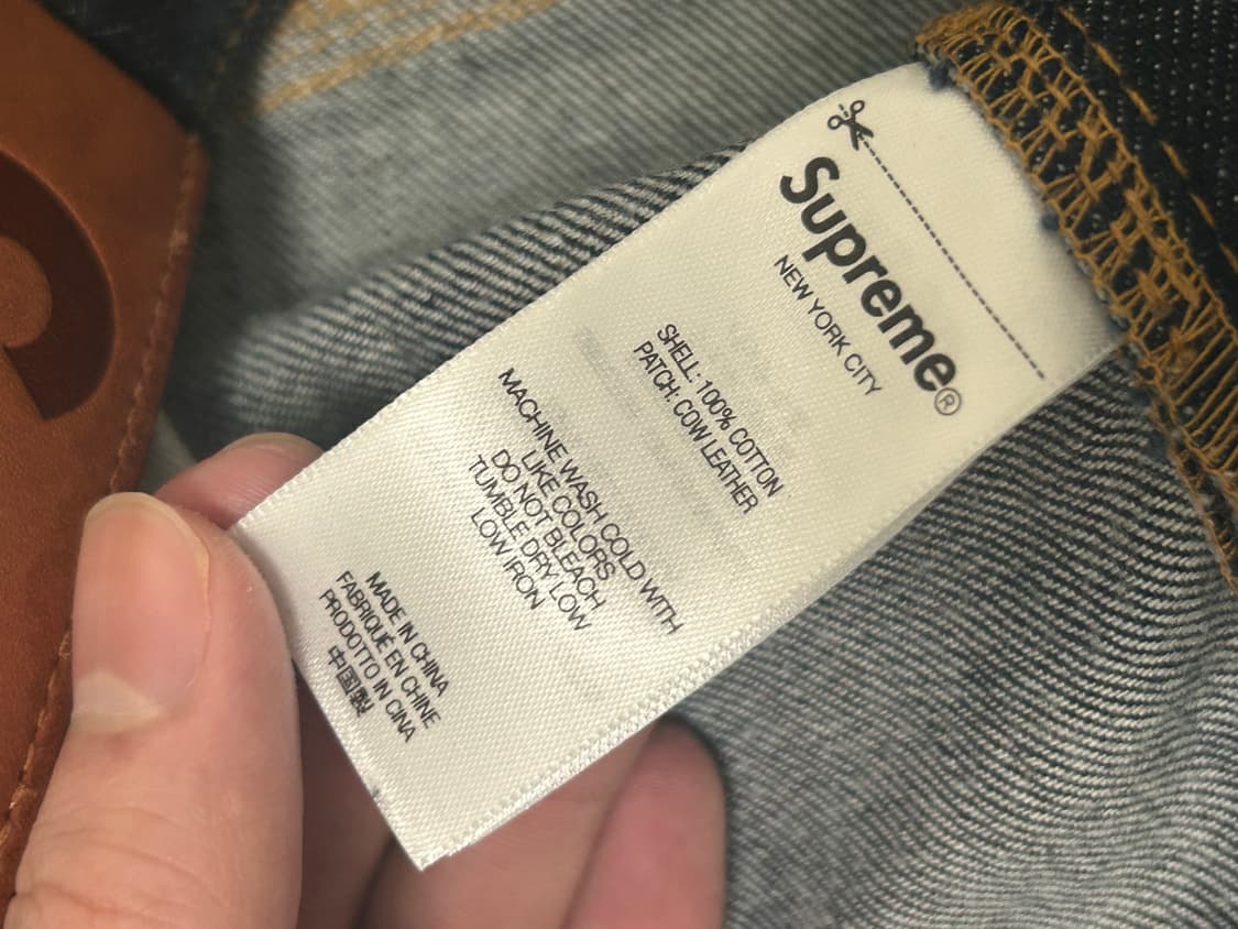 슈프림 S로고 리지드 배기진 32 상품이미지7