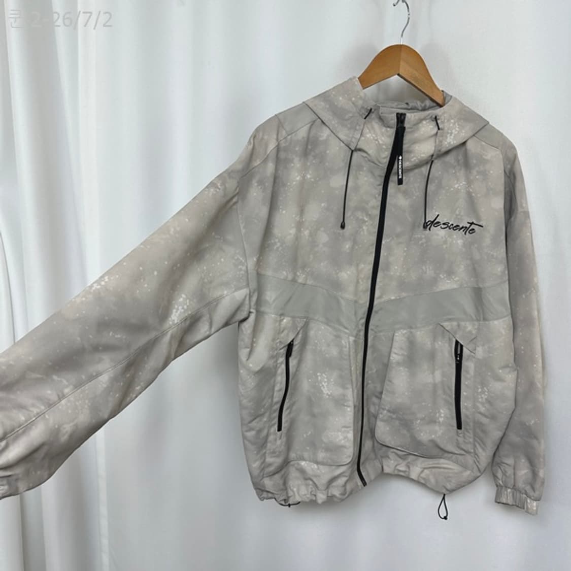 
데상트 남자 춘추 후드 집업자켓 95 상품이미지3