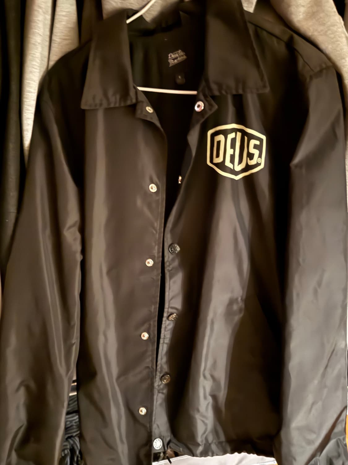 데우스엑스마키나 서울 코치 자켓 블랙 s 상품이미지4