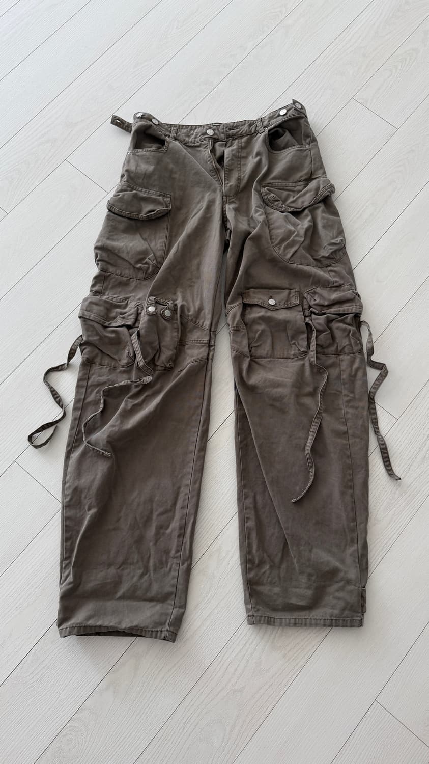 GRAILZ Erbe 멀티 카고 바지 브라운 상품이미지1