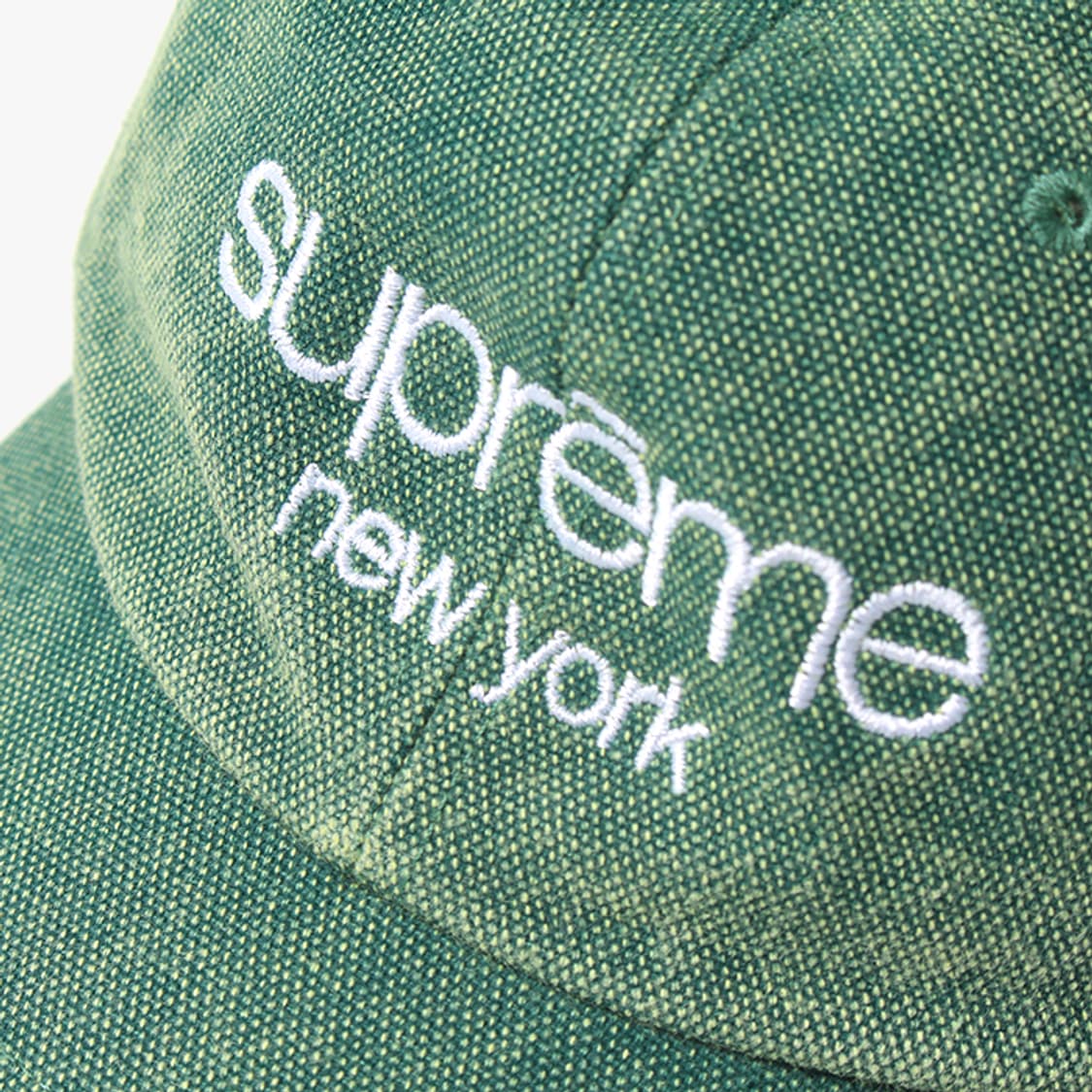  SUPREME "Green Washing Cap" 상품이미지3