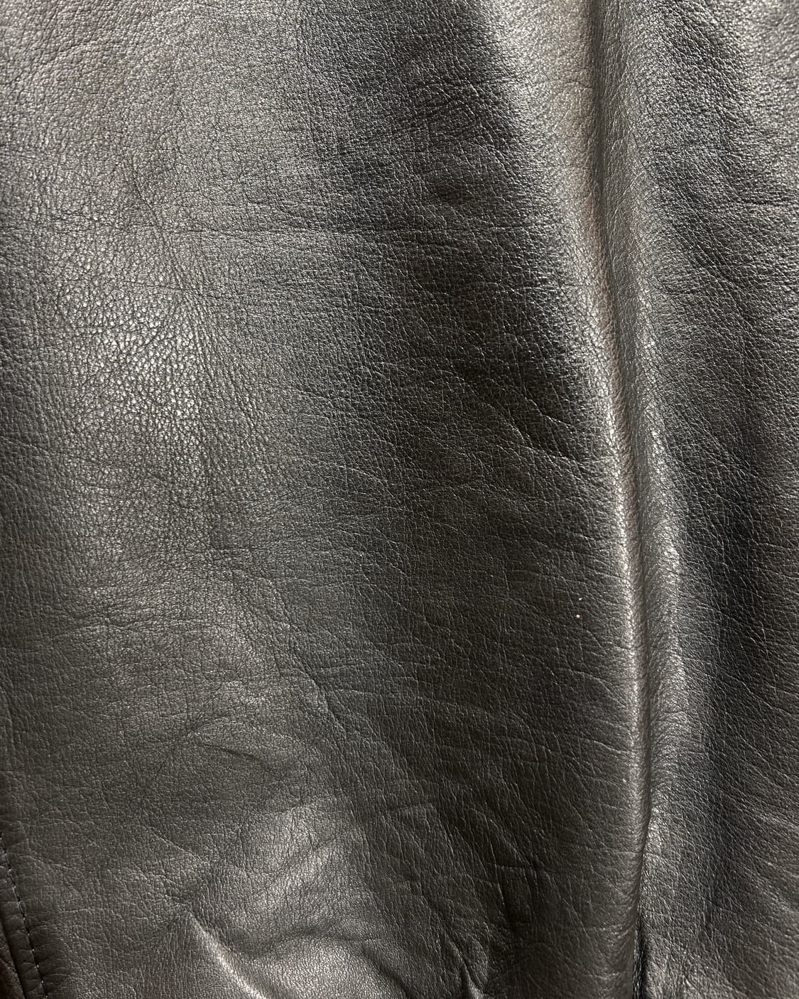 L 램스킨 미니멀 블루종 레더자켓 상품이미지9