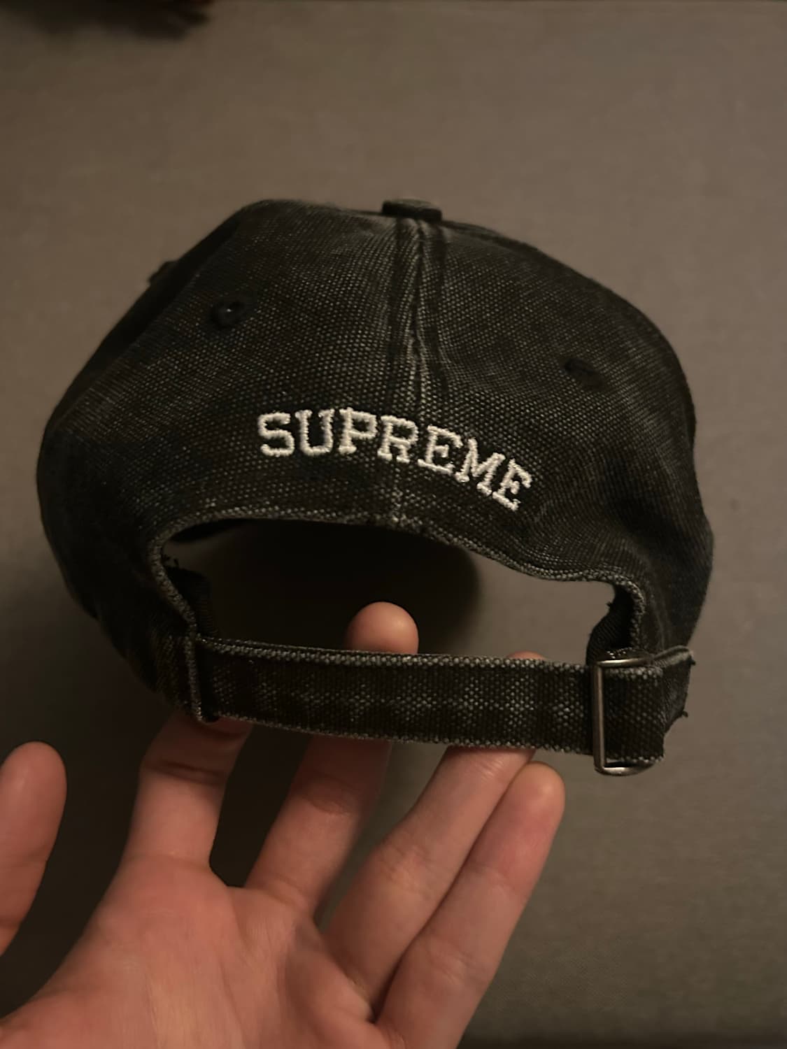 슈프림 피그먼트 S로고 캡 24FW 상품이미지2