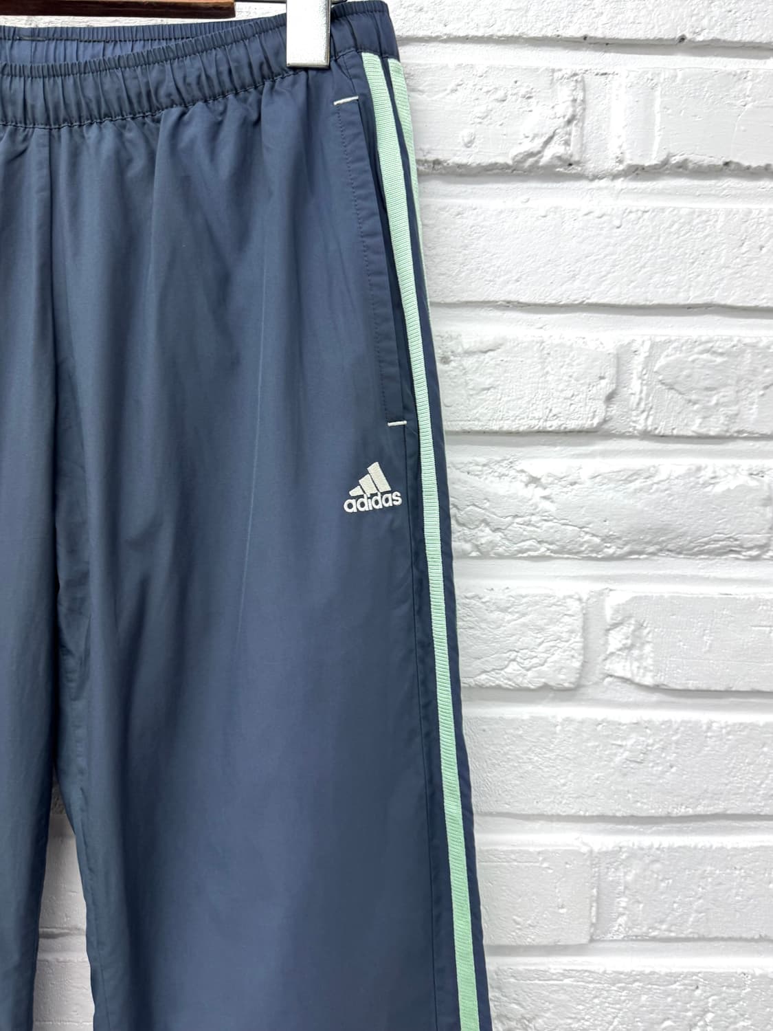 아디다스 네이비민트 삼선 트랙팬츠 상품이미지4