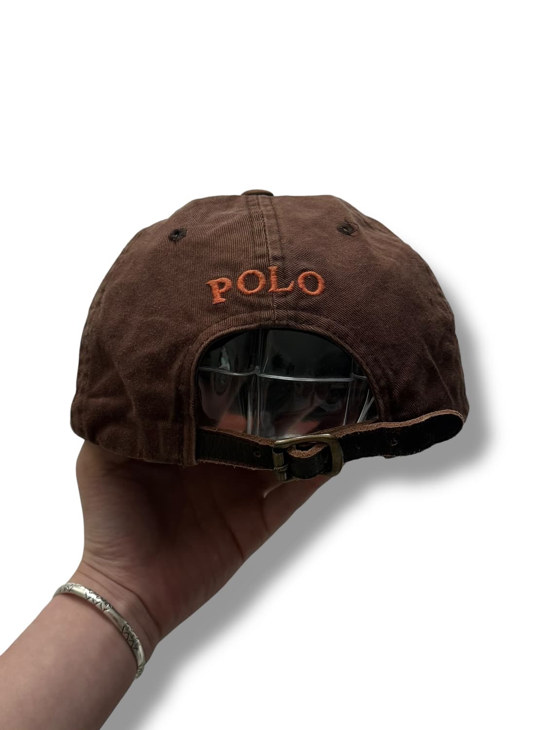 폴로 브라운 오렌지 캡 상품이미지4